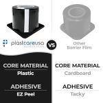 Black Barrier Film Roll 4"x6" - 1200 Sheets