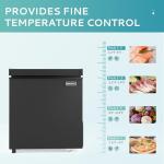 Compact 1.8 Cu.Ft Chest Freezer with Basket
