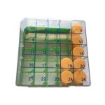 MUHWA Polycarbonate Cryobox Flask Rack 5x5 Array