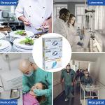 Acrylic Glove Box and Face Mask Holder Organizer