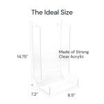 Transparent Acrylic Safety Glasses Dispenser for Labs