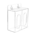 Acrylic Mask and Glove Dispenser with Lid