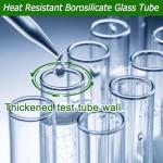 12pcs 70ml Borosilicate Glass Test Tubes