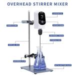 Electric Overhead Lab Mixer 100-2000 RPM