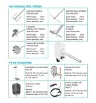 4E's USA PTFE Coated 4 Bladed Stirring Rod