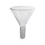 Glass Jointed Powder Funnel with 100mm Top O.D
