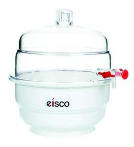 Vacuum Desiccator with Stopcock and PTFE Plug