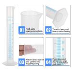 100 ml Transparent Measuring Cylinder for Scientific Use
