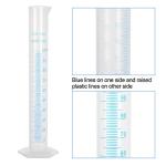 100 ml Transparent Measuring Cylinder for Scientific Use