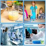 1000ml Plastic Graduated Cylinder Set - 2 Pack