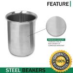 Stainless Steel Low-Form Beaker - 100ml