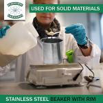 Stainless Steel Low-Form Beaker - 100ml