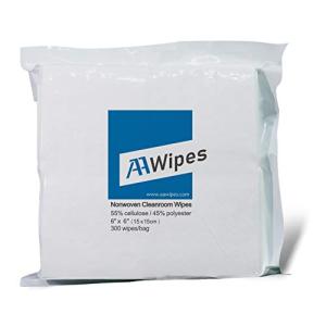 AAWipes 6" x 6" Cleanroom Wipes, 300 Pack