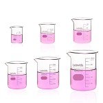 Low Form Glass Beaker Set, 6 Sizes