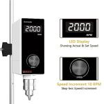20L Overhead Stirrer with Adjustable Speed and Stand