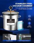 Orion Motor Tech 3 Gal Vacuum Chamber Kit