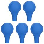 5-Pack Rubber Pipette Bulbs for Laboratories
