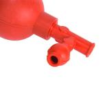 Red Rubber Pipette Filler with 3 Openings