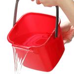 4 Pack Sanitizing Buckets with Spout and Handle