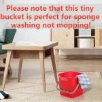 4 Pack Sanitizing Buckets with Spout and Handle