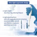 ONiLAB Adjustable Single-Channel Micropipette 100-1000µl