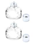 QWORK Alcohol Lamp Set - 120ml Glass Burners