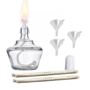 Dental Alcohol Lamp with Replacement Wicks and Funnels
