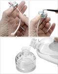 QWORK Alcohol Lamp Set - 120ml Glass Burners