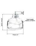 QWORK Alcohol Lamp Set - 120ml Glass Burners