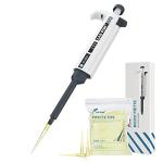 LAB FISH Adjustable Micropipette 20-200µL with Tips