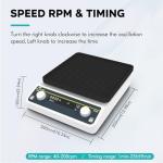 Digital Orbital Shaker, Adjustable Speed, Timer
