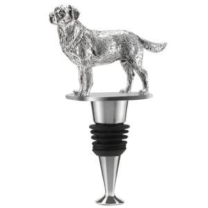 Labrador Dog Wine Bottle Stopper Gift