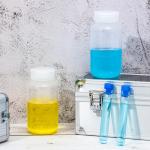 12 Pack Wide Mouth 250ml Plastic Reagent Bottles