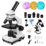 Professional Microscope Kit for Kids Ages 8-12