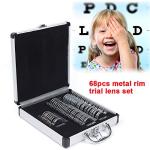 68 pcs Optical Trial Lens Set with Frame & Case