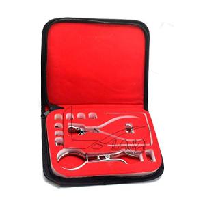 12-Piece Rubber Dam Starter Kit with Frame Clamps