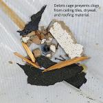 Pig Umbrella Roof Leak Diverter Tarp Kit 48.5