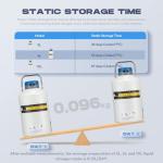 3L Liquid Nitrogen Dewar with 6 Canisters