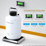 10L Liquid Nitrogen Tank with Locking Cover and Pails