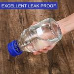 500 ml Borosilicate Glass Storage Bottles - 4 Pack