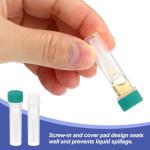 PATIKIL 0.5ml Cryogenic Plastic Vials, 25 Pack