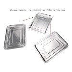 5 Pack Stainless Steel Surgical Instrument Trays
