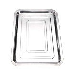 5 Pack Stainless Steel Surgical Instrument Trays