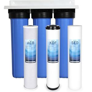 PERCOLA 3-Stage Whole House Water Filtration System