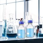 500 ml Borosilicate Glass Storage Bottles - 4 Pack