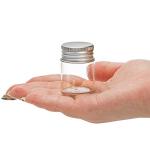 15ml Glass Jars with Screw Caps - 36 Pack