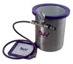 3 Gallon Stainless Steel Vacuum Chamber with Glass Lid