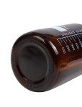 Amber Glass Graduated Round Lab Bottles - 4 Pack