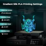 AMOLEN 3D Printer PLA Filament Bundle, 4 Spools