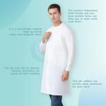Men's X-Large Professional White Lab Coat